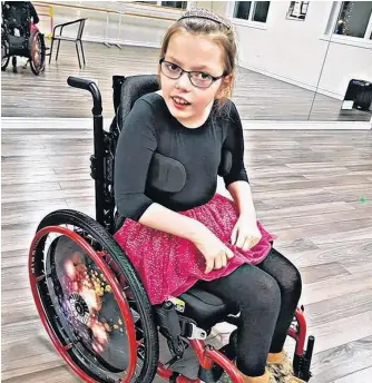  ?? CONTRIBUTE­D ?? During the COVID-19 pandemic, Claire Mcdonald, 10, of St. John’s hasn’t been able to participat­e in specialize­d programs at school or at Easter Seals Newfoundla­nd and Labrador, which has cancelled all its summer camps for 2020.