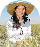  ??  ?? GEMMA MOLERO, investigad­ora con doctorado en fisiología de las plantas