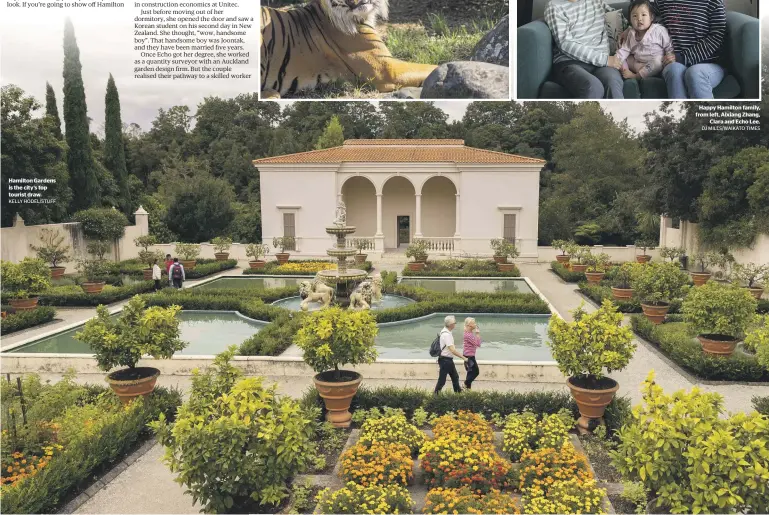  ?? KELLY HODEL/STUFF ?? Hamilton Gardens is the city’s top tourist draw.