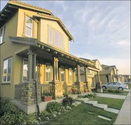  ?? Robert Durell
Los Angeles Times ?? MOUNTAIN HOUSE, near Tracy, Calif., could receive just enough water to maintain “health and safety” even if it can’t find a new supplier.