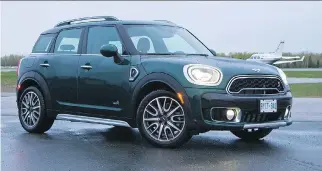  ?? LESLEY WIMBUSH/DRIVING ?? 2017 Mini Cooper Countryman maintains its composure over rough terrain.