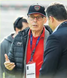  ?? Photo Icon Sport ?? Bernard Lemaître, le patron de Toulon et ses homologues du Top 14 n’ont pas hésité à monter au créneau face à la FFR.