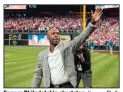  ?? (AP/Laurence Kesterson) ?? Former Philadelph­ia shortstop Jimmy Rollins said socioecono­mic factors and MLB’s lack of marketing has led to a decline in Black players in baseball.