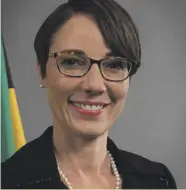  ??  ?? Hon. Kamina Johnson-smith Minister of Foreign Affairs & Foreign Trade