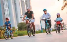  ?? ?? ■
The Abu Dhabi 360 community initiative is built around three components — exercise, a healthy diet and sound sleep.