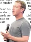  ??  ?? Zuckerberg, fundador de Facebook