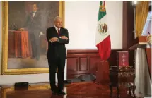  ??  ?? Diversos grupos en Coahuila consideran que AMLO utiliza sus informes como herramient­a para hacerse propaganda.