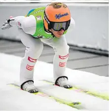  ?? ?? Startklar: Stefan Kraft hebt heute in Ruka in den Winter ab