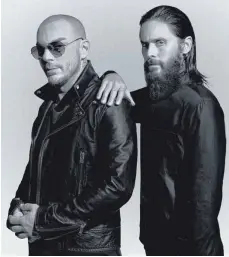  ?? FOTO: CAA ?? Die Brüder Shannon und Jared Leto haben die Band im Jahr 1998 gegründet.