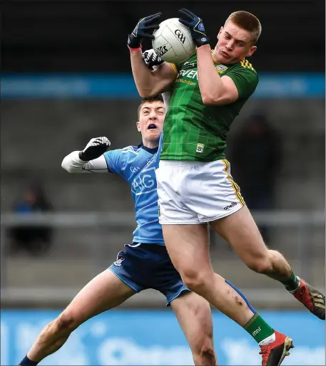  ?? Picture: Sportsfile ?? County Under-20 star Jack Flynn hit three points from play as Ratoath booked their place in the SFC decider.