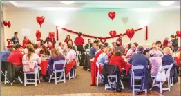  ?? Cory Rubin/The Signal ?? Major Impact Theater, a nonprofit organizati­on whose actors have special needs, celebrates Valentine’s Day with the Cupid’s Crush Dinner Dance on Sunday.