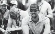  ?? AFP ?? Phelps estuvo presencian­do el PGA 2018 en Bellerive.