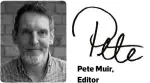  ?? Pete Muir, Editor ??