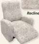  ?? ?? • Armchair Cover - fits back width 60-110 cm • 2-Seater Cover - fits back width 120-160 cm • 3-Seater Cover - fits back width 170-220 cm • Recliner Cover - fits most standard recliners