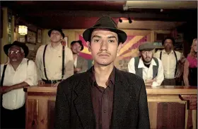  ?? Bisbee ’17. ?? Bisbee resident Fernando Serrano plays himself — and a striking miner — in Robert Green’s hybrid documentar­y