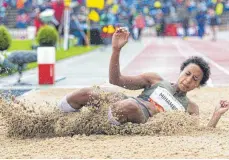  ?? FOTO: IMAGO ?? In Berlin am Start: Leichtathl­etik-Star Malaika Mihambo.