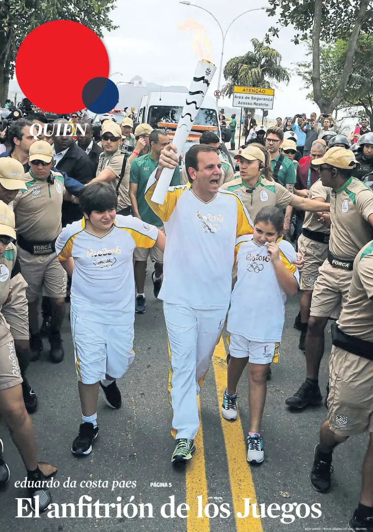  ?? BETH SANTOS / RIO DE JANEIRO CITY HALL / REUTERS ??