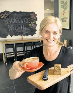  ?? PHOTO: KEVIN FARMER ?? NUMBER TWO: Julie Forster has just opened her second business, Urth Cafe Bar on Hume St.