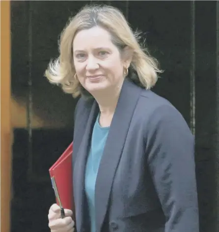  ??  ?? 0 Amber Rudd has an opportunit­y to pause the roll-out of Universal Credit and fix the new benefit’s problems