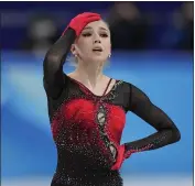  ?? DAVID J. PHILLIP — AP, FILE ?? Kamila Valieva, of the Russian Olympic Committee, was disqualifi­ed from the 2022 Beijing Olympics on Monday. The verdict from the Court of Arbitratio­n for Sport came almost two years after Valieva's doping case caused turmoil at the Beijing Games.