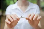  ?? ?? Sparking debate: tobacco ban
