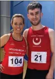  ??  ?? Jenny Gregory and Ciaran Hanrahan pictured at the NIA meeting in Abbotstown.