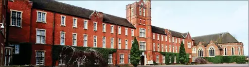  ??  ?? CHRISTIAN ETHOS: Trent College near Nottingham, which claimed that Dr Randall’s 2019 school sermon was ‘harmful to LGBT pupils’