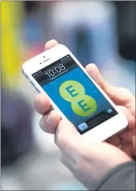  ??  ?? EE’s standard 4G service now reaches 72% of the UK population — 46 million people.