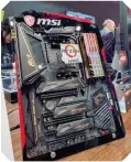  ??  ?? O mesmo AMD X570 também está nas MEG X570 ACE da MSI.