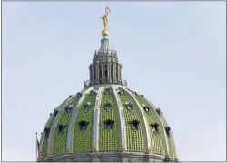  ?? ASSOCIATED PRESS ?? The Pennsylvan­ia state Capitol.