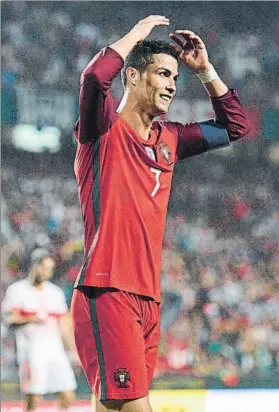  ?? FOTO: GETTY ?? Cristiano Ronaldo falló una ocasión clamorosa en los últimos minutos de partido