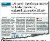  ??  ?? Il dibattito L’ex ministro Carlo Calenda ha aperto la discussion­e con una lettera pubblicata sul Corriere