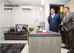  ??  ?? RUMAH pintar lengkap.