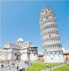  ?? HANDOUT ?? Explore Italy and visit Rome, the Colosseum, the ruins of Pompeii, Sorrento, Florence, the Statue of David, the Leaning Tower of Pisa, above, Venice, Murano Island and more. The trip is offered by Nativity Lutheran Church.