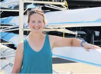  ??  ?? Fleet Gillian with some of the club’s boats