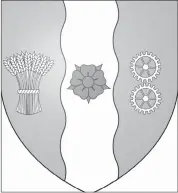  ?? PHOTO: FARNHAM CITY HALL WEBSITE ?? The crest of Farnham