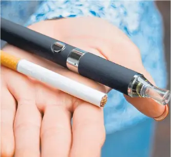  ?? ISTOCK ?? Ante el cigarrillo vs otras formas de consumo, expertos creen que es un intercambi­o de adicciones.
