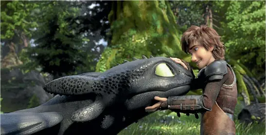  ??  ?? HIccup and Toothless embark on one final adventure in How to Train Your Dragon: The Hidden World.