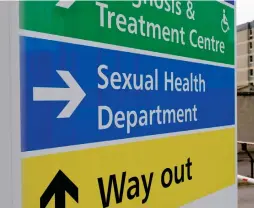  ?? ?? Doctors in Helensburg­h have reported an increase in STIs after a specialist service in the town was suspended. Image: Alamy/PA