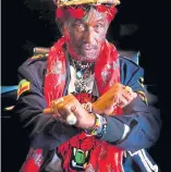  ??  ?? Lee ‘Scratch’ Perry is at the Lemon Tree