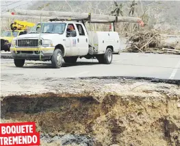  ??  ?? El puente La Virgencita en la carretera PR-2 es un tramo clave en esa vía para los pueblos de Toa Baja, Dorado y Toa Alta.