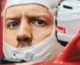  ?? Foto: dpa ?? Sebastian Vettel will in Bahrain die Mer cedes Konkurrenz ärgern.