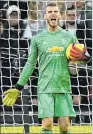  ??  ?? Desequilib­rante. David De Gea tuvo una actuación destacada ayer.