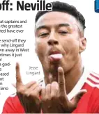  ?? ?? Jesse Lingard