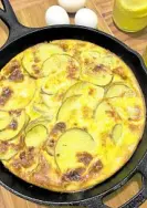  ??  ?? One-pan meal: Spanish Frittata