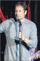  ?? ASTRID STAWIARZ / GETTY ?? David Duchovny. En mayo presentará en Barcelona su primer disco