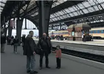  ?? Photo: Jan Glazewski ?? Lviv Station on a visit in 2018.