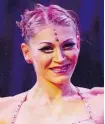  ?? WAYNE CUDDINGTON/OTTAWA CITIZEN ?? Aerial rings performer Alevtyna Titarenko says Totem is physically demanding — even for a threetime world fitness champion.