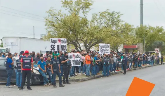  ?? ARCHIVO JAIME JIMÉNEZ/ EL SOL DE TAMPICO ?? La maquilador­a
Panasonic Automotive Systems, en Reynosa, de nuevo en la mira de EU