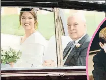  ?? FACUNDO ARRIZABALA­GA / EFE ?? En la boda de la princesa Eugenia, en el 2018